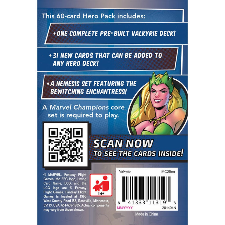 Marvel Champions: Valkyrie Hero Pack Board Game Asmodee