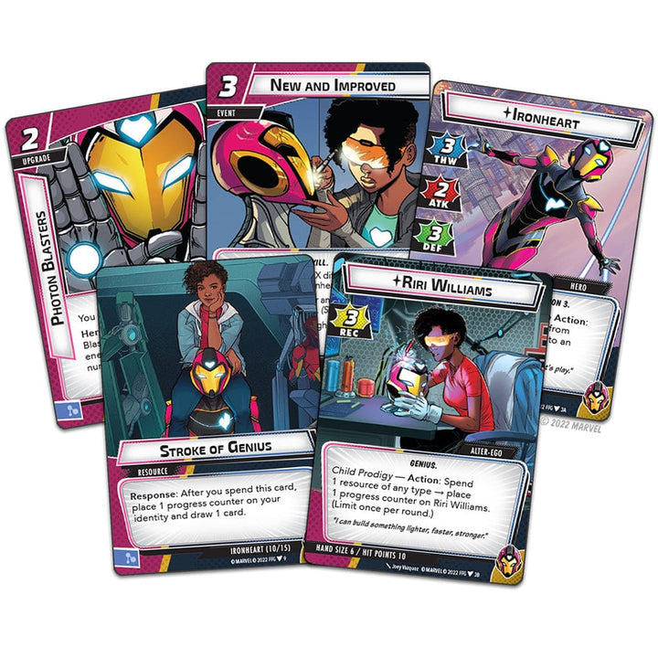 Marvel Champions: Ironheart Hero Pack Board Game Asmodee