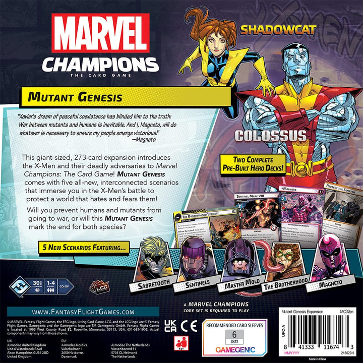 Marvel Champions: Mutant Genesis Expansion Board Game Asmodee
