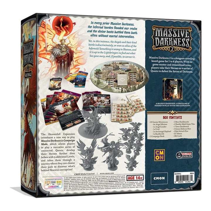 Massive Darkness 2: Heavenfall Board Game Asmodee