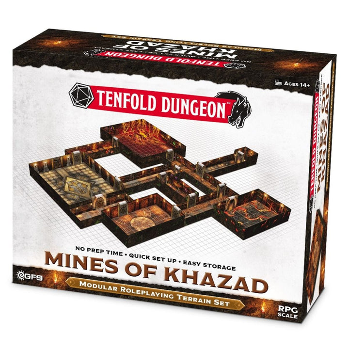 Tenfold Dungeon: Mines of Khazad Model Kit Battlefront Miniatures