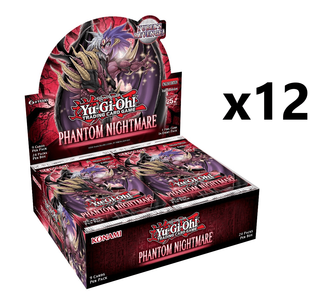 新品未開封 遊戯王 4BOX ファントムナイトメア シュリンク付き ピ*ん様