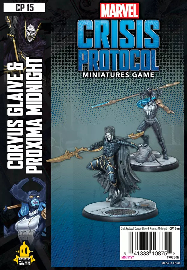 Marvel: Crisis Protocol - Corvus Glaive & Proxima Midnight Model Kit Asmodee