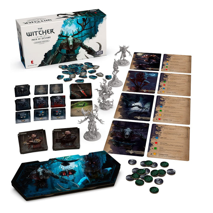 The Witcher: Path of Destiny - Legendary Monsters Board Game Asmodee