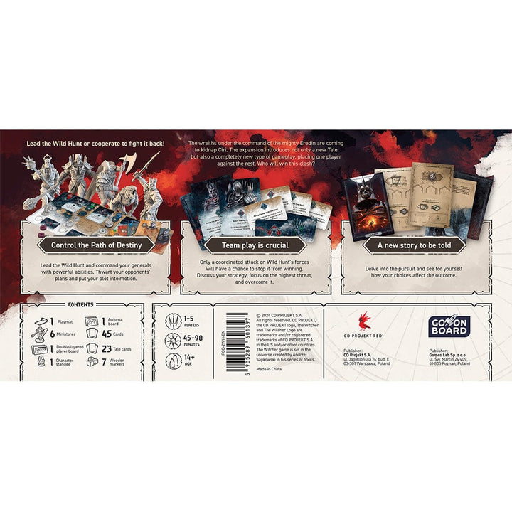 The Witcher: Path of Destiny - Wild Hunt Board Game Asmodee