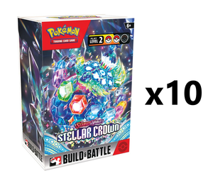 Pokemon Stellar Crown Build & Battle [x10] Selaed Display