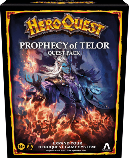 Heroquest: Prophecy of Telor Quest Pack Board Game Board Game Alliance Games Distribution