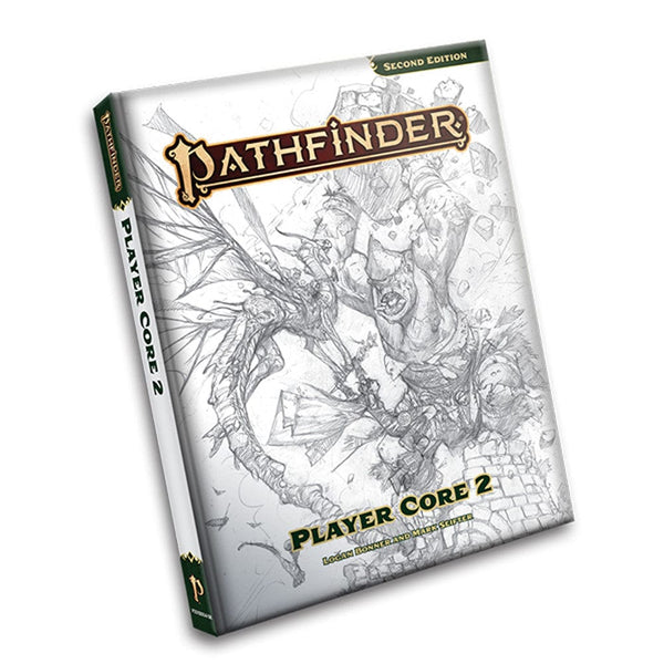 Pathfinder RPG: Player Core 2 Hardcover (Sketch Cover Edition) (P2) Book Alliance Games Distribution