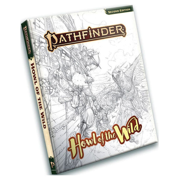 Pathfinder RPG: Howl of the Wild Hardcover (Sketch Cover Edition) (P2) Book Alliance Games Distribution