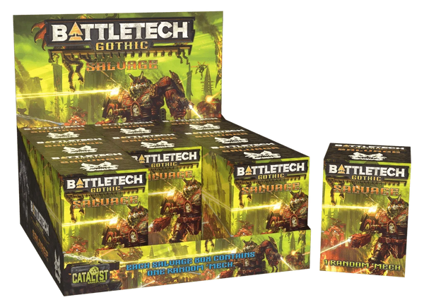 BattleTech: Salvage Box - Gothic Display (9) Model Kit Alliance Games Distribution