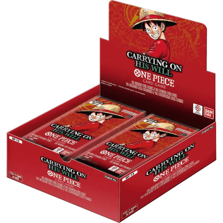 One Piece: Carrying On His Will (OP-13) Booster Box Non-Singles Bandai