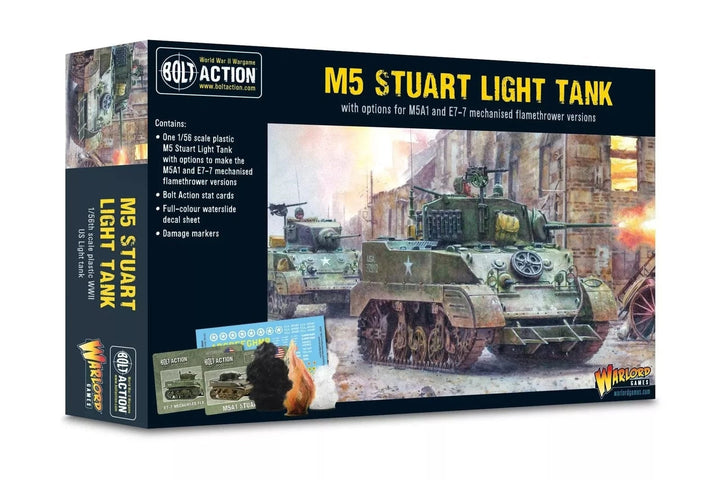 M5 Stuart Model Kit Warlord Games