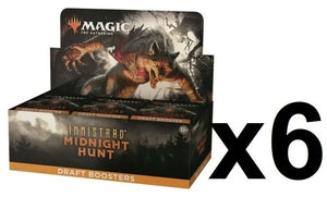 MTG Innistrad: Midnight Hunt [x6] Draft Sealed Case