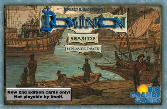 Dominion 2nd Edition: Seaside Expansion Update Pack Board Game Alliance Games Distribution