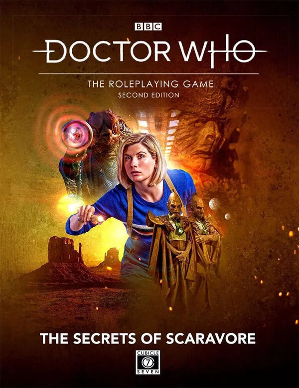 Doctor Who RPG: Second Edition - The Secrets of Scaravore Adventure Book Book Alliance Games Distribution