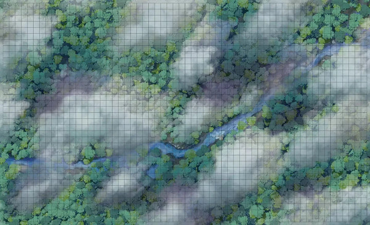 Dungeons & Dragons: Icons of the Realms - Sky Battle Mat Accessories Alliance Games Distribution