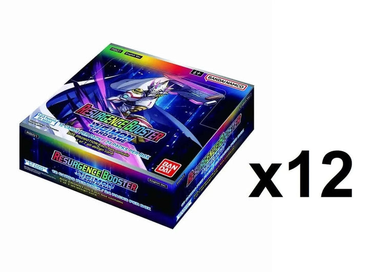 Digimon: Resurgence [x12] Booster Sealed Case Non-Singles Bandai