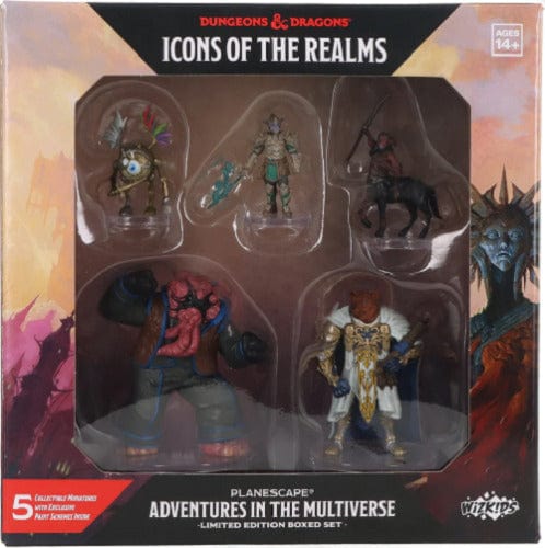 Dungeons & Dragons: Icons of the Realms - Planescape, Adventures in the Multiverse - Limited Edition Boxed Set Model Kit Alliance Games Distribution