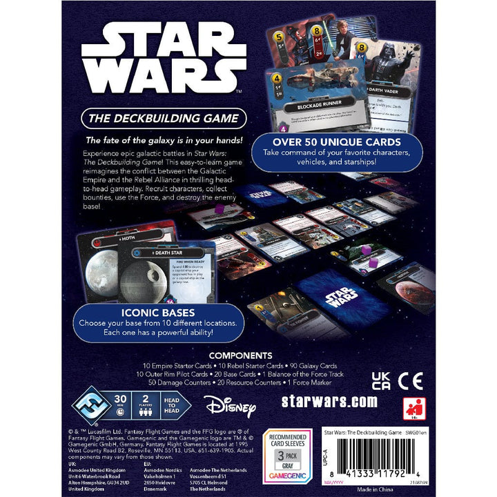 Star Wars: The Deck-building Game Board Game Asmodee