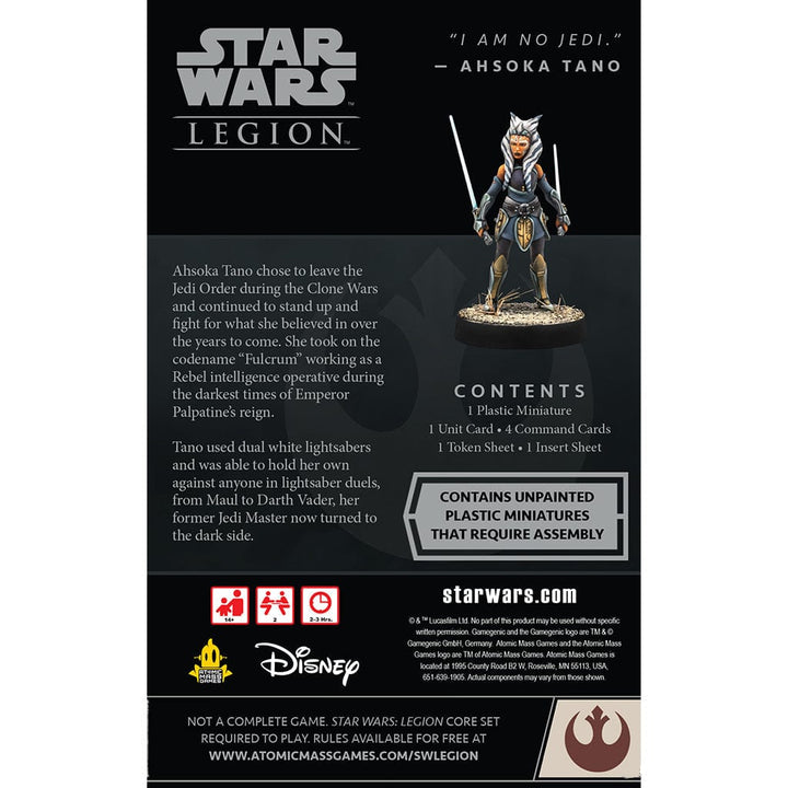 Star Wars: Legion - Ahsoka Tano Operative Expansion Model Kit Asmodee