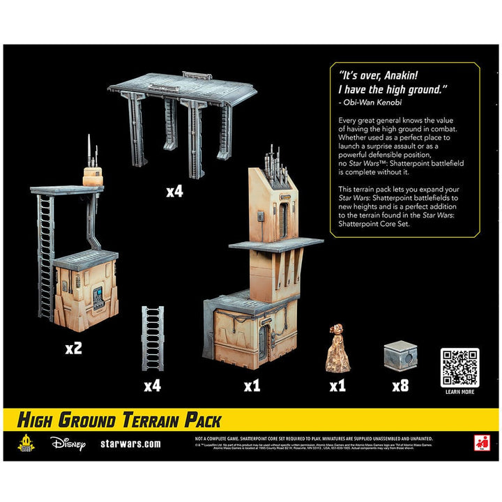 Star Wars: Shatterpoint - High Ground Terrain Pack Model Kit Asmodee