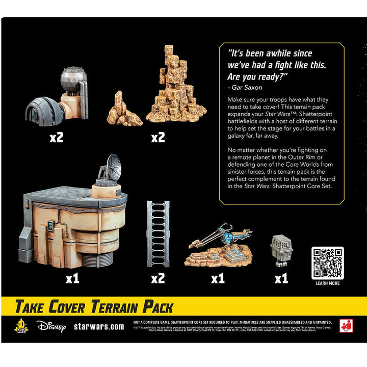 Star Wars: Shatterpoint - Take Cover Terrain Pack Model Kit Asmodee