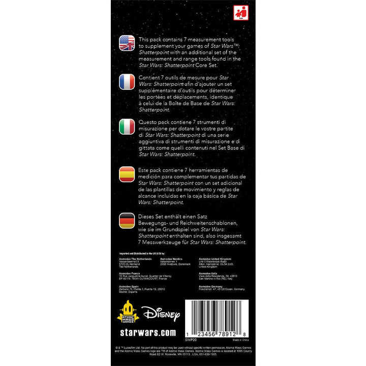 Star Wars: Shatterpoint - Measuring Tools Accessories Asmodee