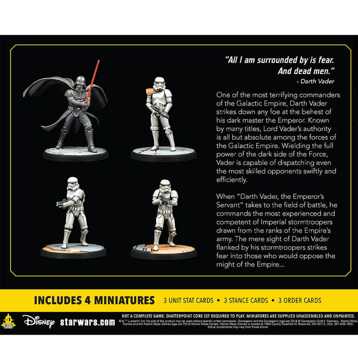 Star Wars: Shatterpoint - Fear and Dead Men Squad Pack Model Kit Asmodee