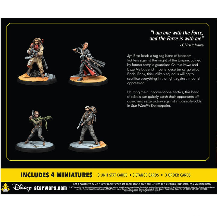 Star Wars: Shatterpoint - This is Rogue One Squad Pack Model Kit Asmodee