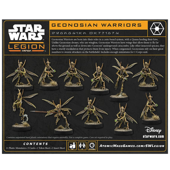 Star Wars: Legion - Geonosian Warriors Unit Expansion Model Kit Asmodee