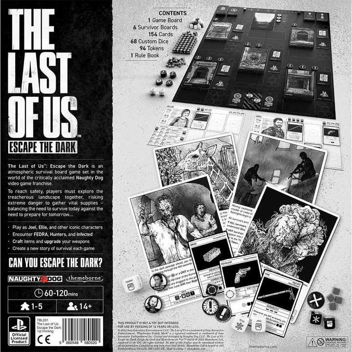 The Last of Us: Escape the Dark Board Game Asmodee