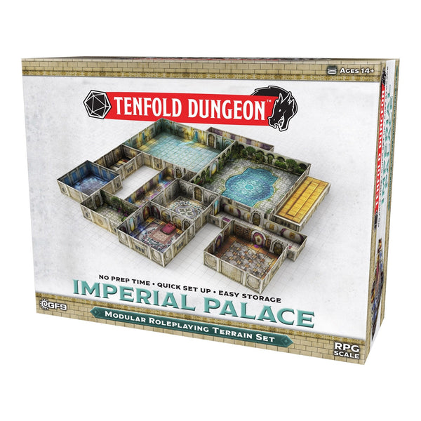 Tenfold Dungeon - Imperial Palace Model Kit Battlefront Miniatures
