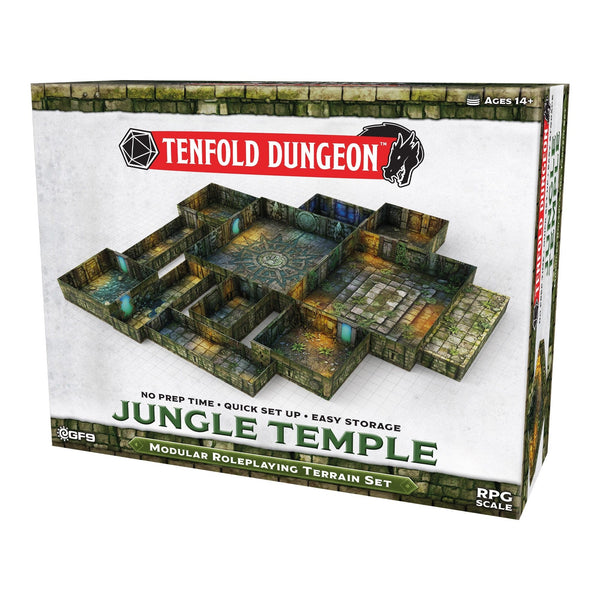 Tenfold Dungeon - Jungle Temple Model Kit Battlefront Miniatures