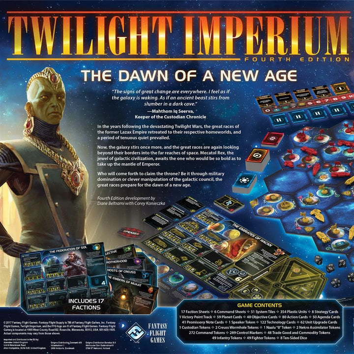 Twilight Imperium: 4th Edition Board Game Asmodee
