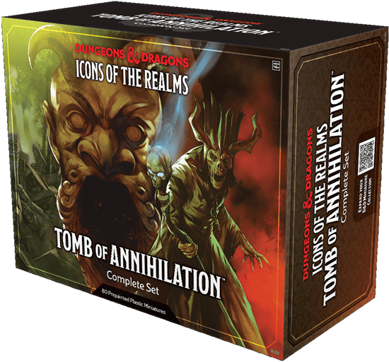Dungeons & Dragons: Icons of the Realms - Tomb of Annihilation Complete Set Model Kit Alliance Games Distribution