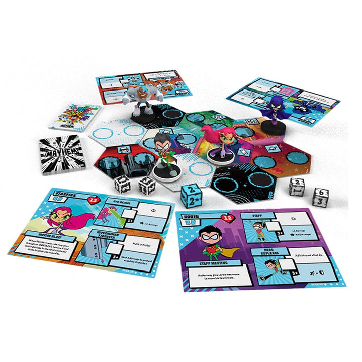 Teen Titans GO! Mayhem Board Game Asmodee