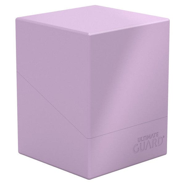 Ultimate Guard: Deck Case Boulder 100+ Solid Lavender Purple Accessories Ultimate Guard