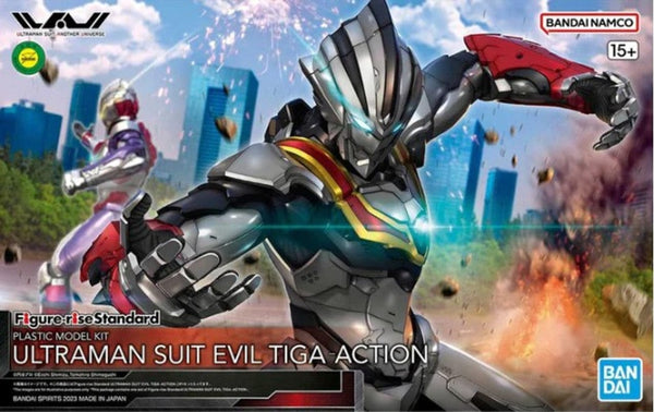 Ultraman: Figure-rise Standard - Ultraman Suit Evil Tiga -Action- Model Kit Bandai Namco