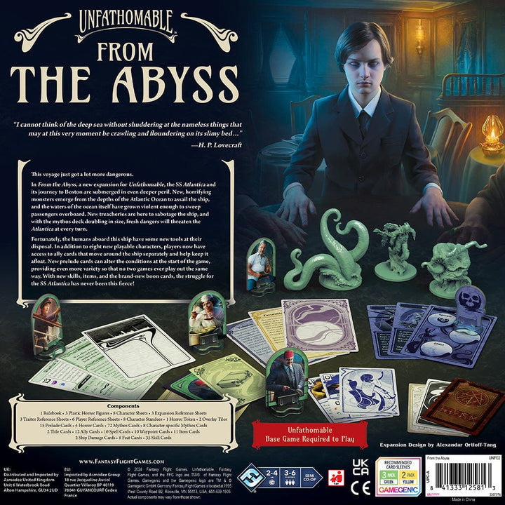 Unfathomable: From the Abyss Expansion Board Game Asmodee