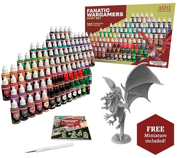 Warpaints Fanatic: Wargamers Paint Set Paint The Army Painter