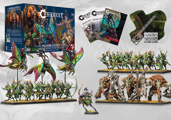 Weaver Courts: Conquest Supercharged Starter Set Model Kit Para Bellum