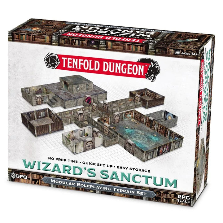 Tenfold Dungeon: Wizard's Sanctum Model Kit Battlefront Miniatures