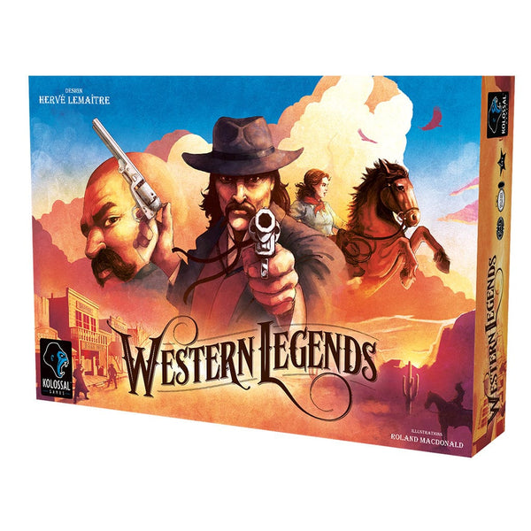 Western Legends Board Game Asmodee