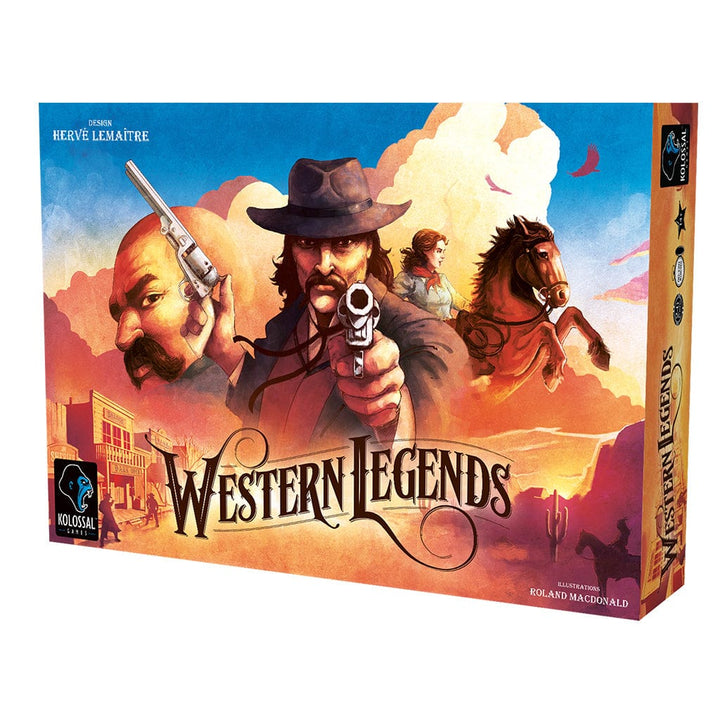 Western Legends Board Game Asmodee