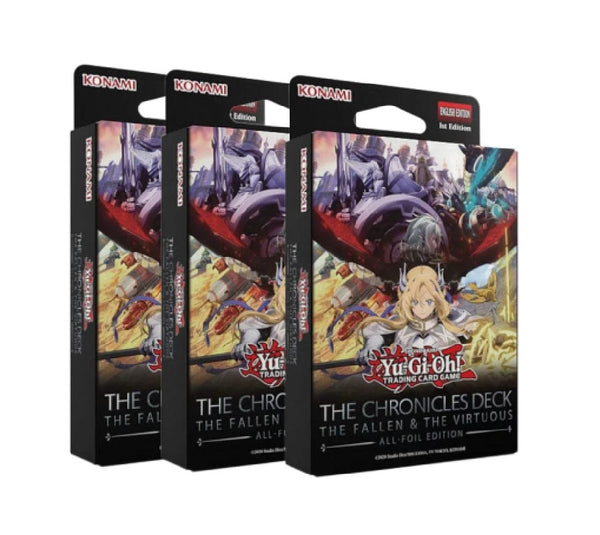 Yu-Gi-Oh! The Chronicles: The Fallen & The Virtuous (Set of 3