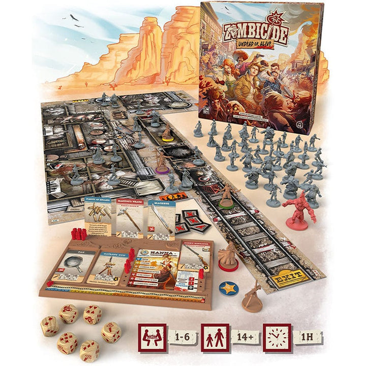 Zombicide: Undead or Alive Board Game Asmodee