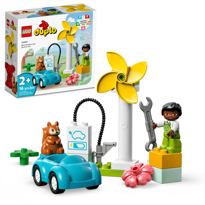 LEGO® DUPLO Town Wind Turbine and Electric Car 10985 LEGO LEGO