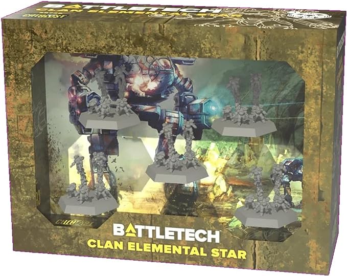 BattleTech: Force Pack - Clan Elemental Star Model Kit Alliance Games Distribution