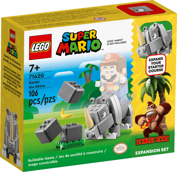 LEGO® Super Mario™ Rambi the Rhino Expansion Set 71420 LEGO LEGO