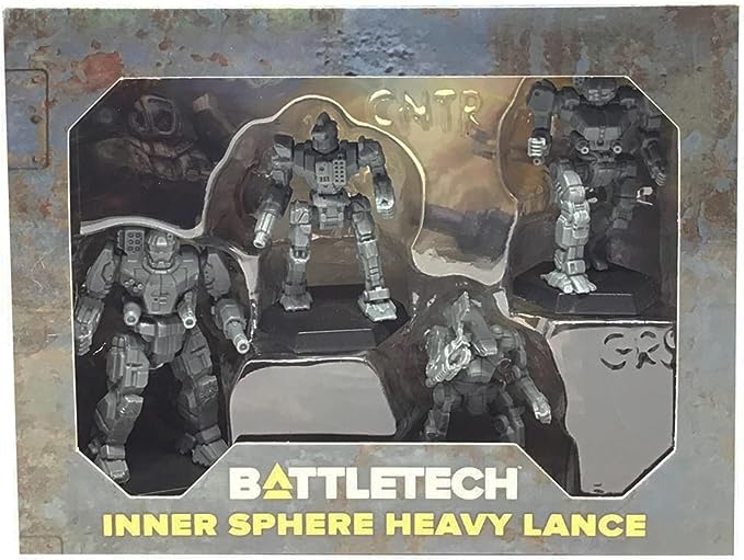 BattleTech: Force Pack - Inner Sphere Heavy Lance Model Kit Alliance Games Distribution